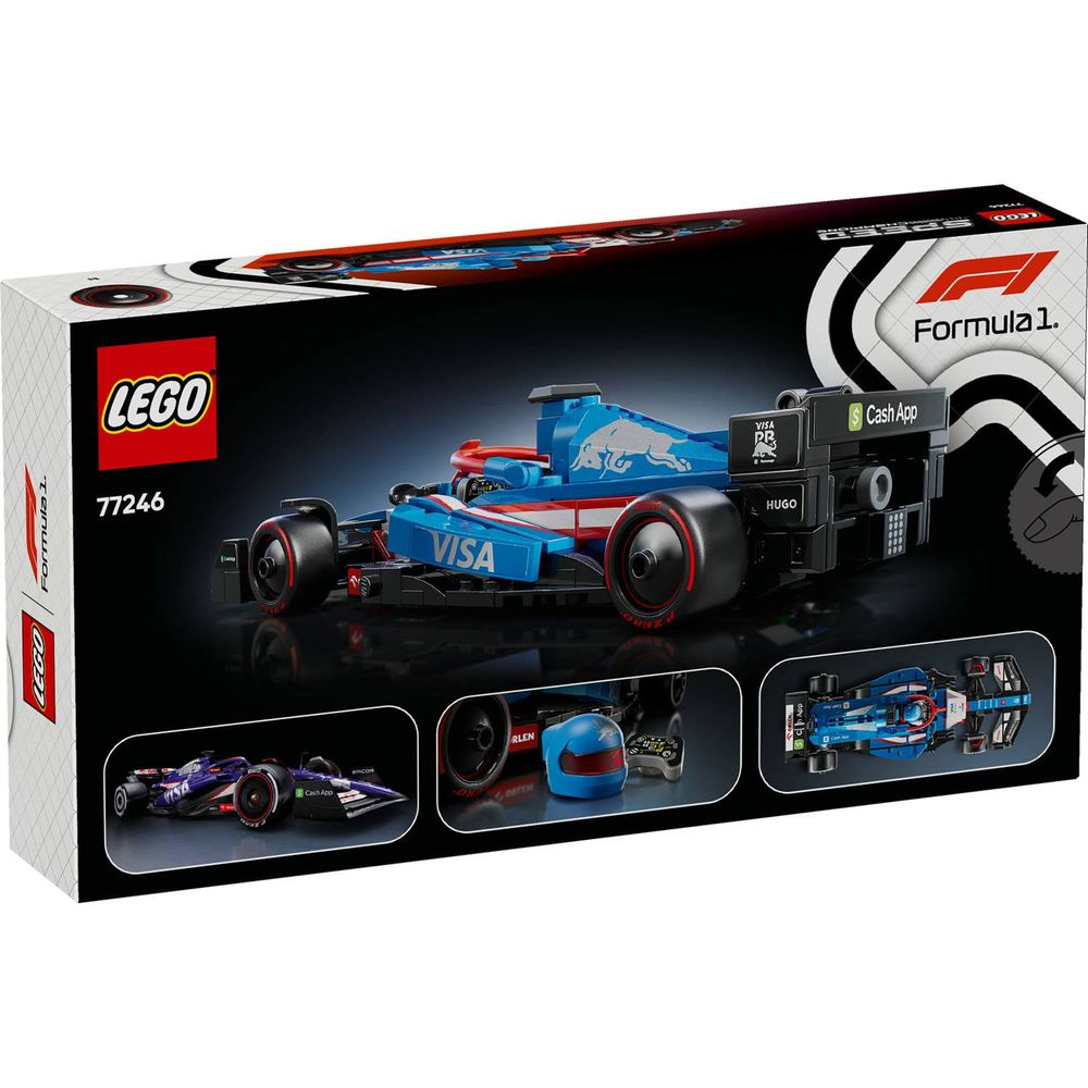 LEGO 77246 Visa Cash App Rb Vcarb 01 F1® Trkaći auto slika 9