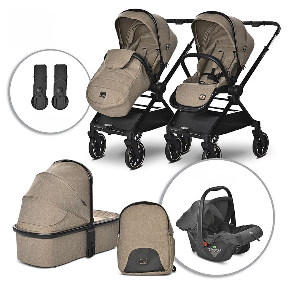 Lorelli Kolica za bebe Reya 3U1, Brown slika 1