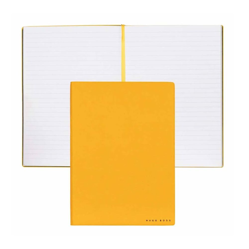 Notes A5 Essential Storyline HNH121SL dikto, žuti, Hugo Boss slika 2
