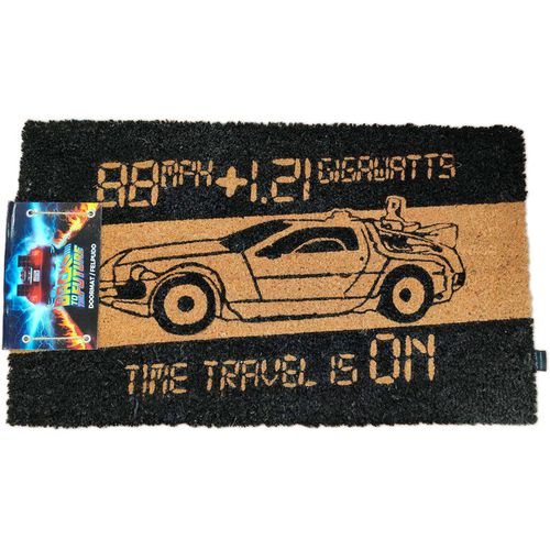 Back to the Future Time Machine doormat slika 1