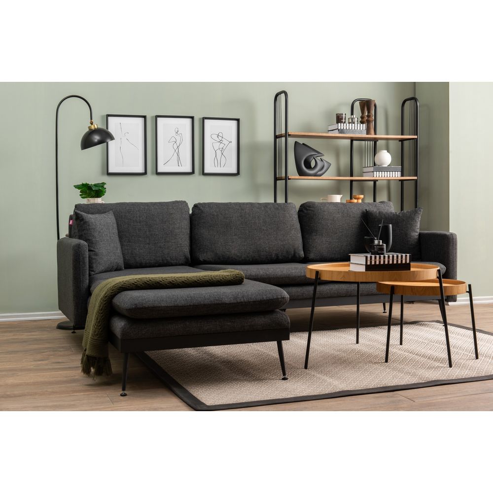 Reya - Tamno Siva Ugaona Sofa slika 2