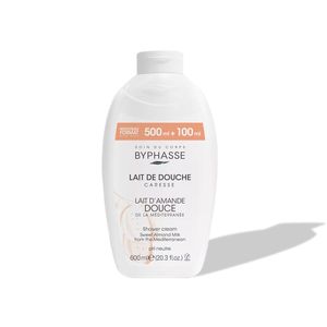 Byphasse Gel za tuširanje Cream Almond milk 600ml