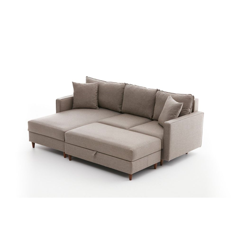 Eva Left - Ugao Sofa u Krem Boji slika 7