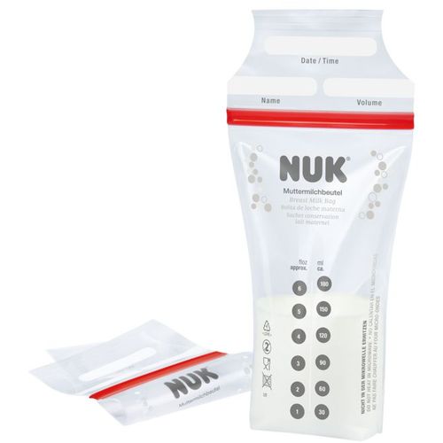 NUK Vrećice za čuvanje mlijeka 180ml, 25kom slika 1