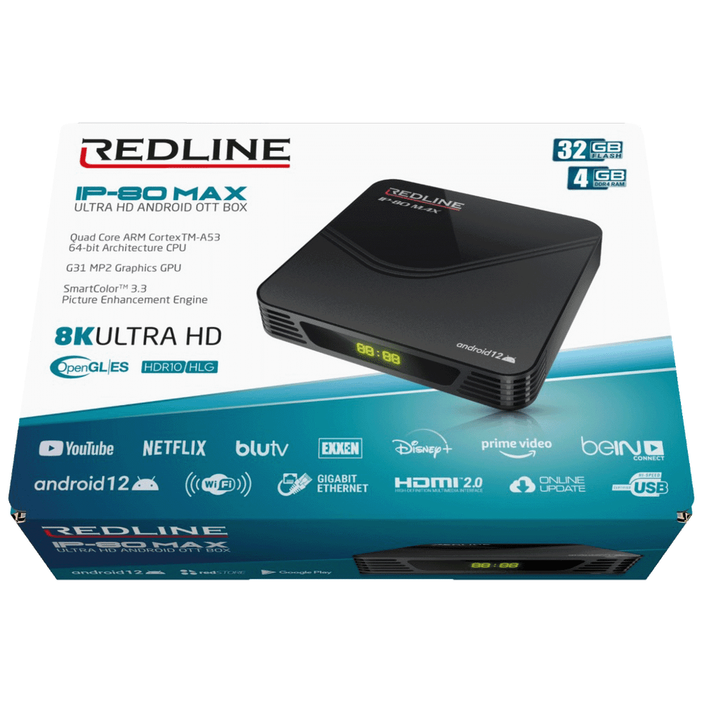 REDLINE Prijemnik IPTV@Android - IP-80 Max slika 2