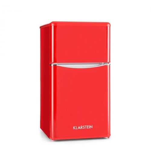 Klarstein Monroe Red kombinirani hladnjak, Crvena slika 2