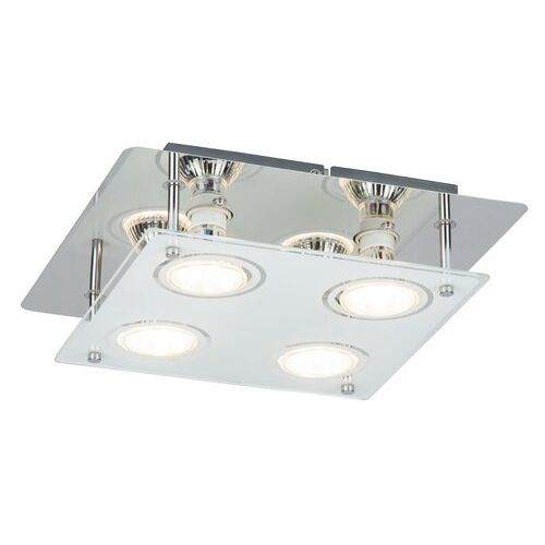 Rabalux Naomi plafonska lampa LED GU10 4xmax 15W 3000K hrom slika 3