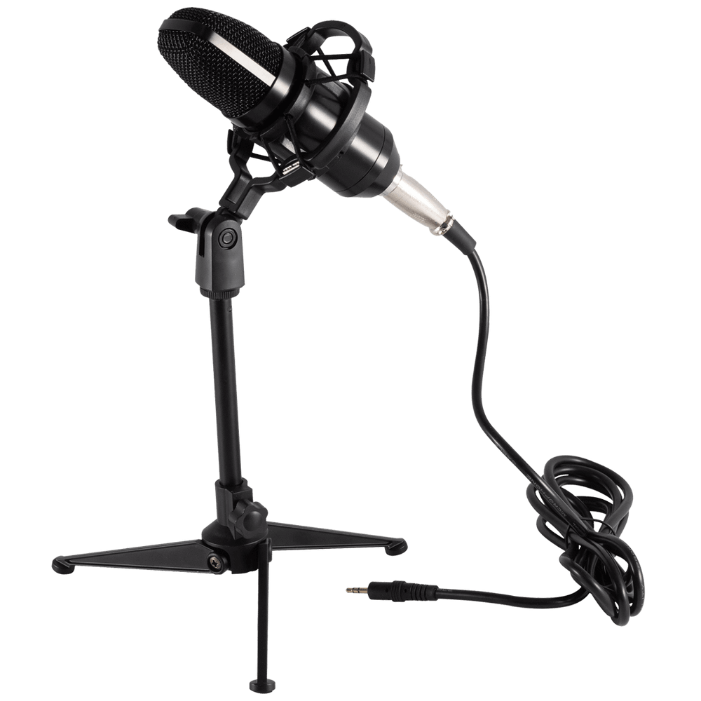 SAL Mikrofon, studijski, sa postoljem, 3.5 mm, 2.4 met. - M 12 slika 1