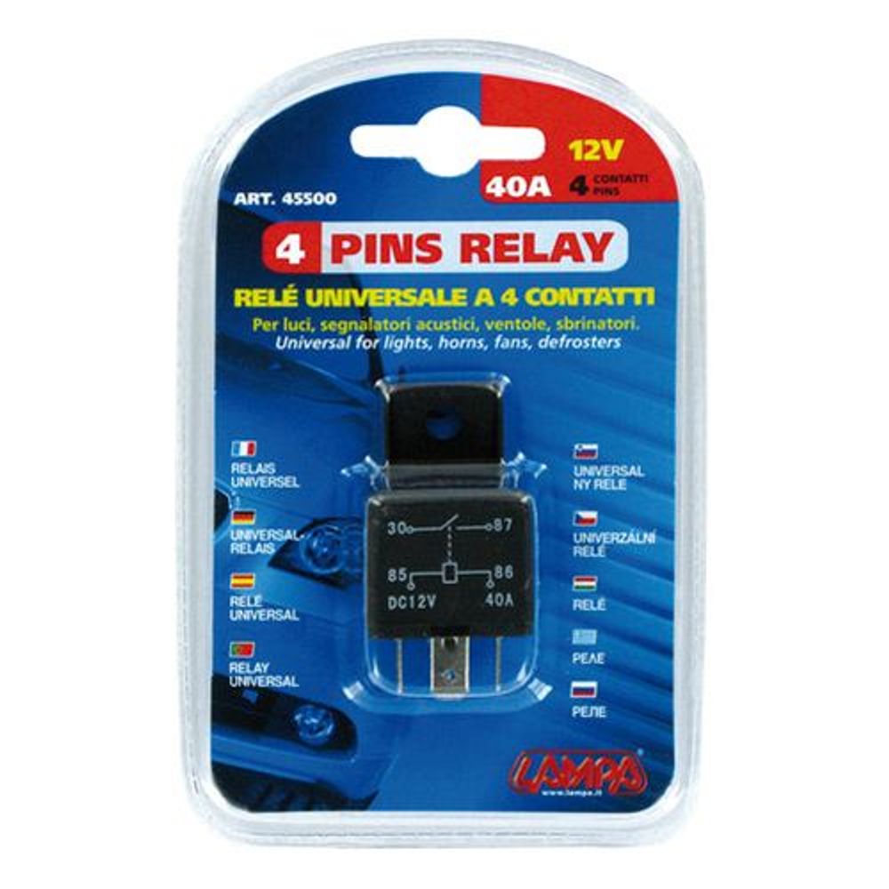 Relej 12V sa 4 Izlaza - Univerzalni Relej 30A slika 1
