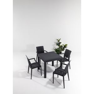 Atelier Del Sofa Set vrtnih stolova i stolica (5 komada) GIA