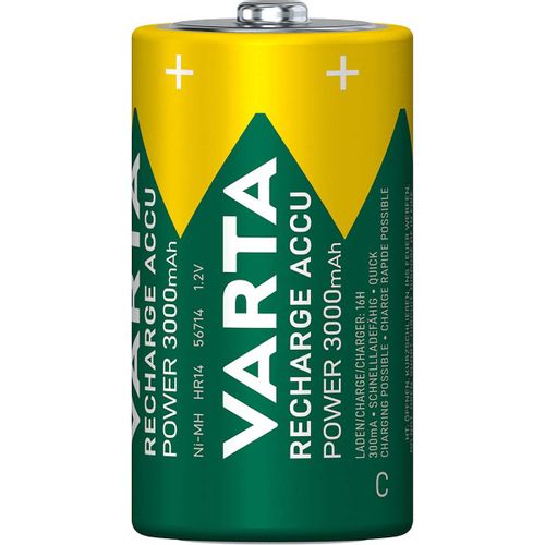 VARTA-56714B Tip C HR14 1,2V 3000mAh, Punjiva NiMH baterija  PAK2 slika 2