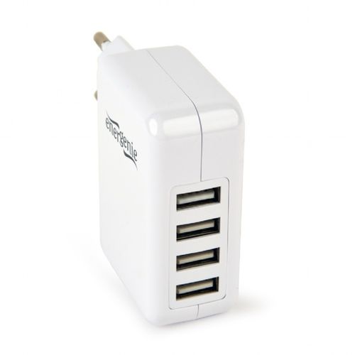 GEMBIRD Univerzalni USB punjač, ​​3.1 A, bijeli, EG-U4AC-02 slika 4