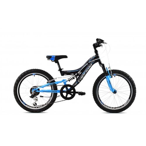 CAPRIOLO bicikl MTB CTX200 20' matt black blu slika 1