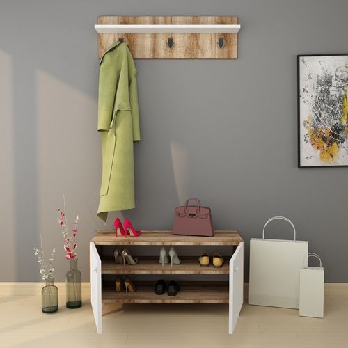 Gizem - L1310 Oak
White Hall Stand slika 3