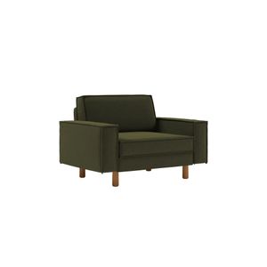 Sofa za Jednu Osobu Sparrow Loveseat - boje: uljana zelena orah