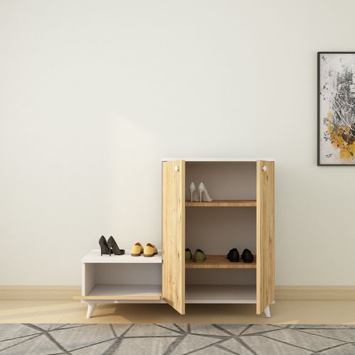 Esra - L1308 Oak
White Hall Stand slika 3