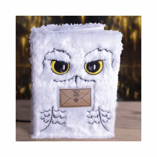 BLUE SKY HARRY POTTER A5 PLUSH HEDWIG NOTEBOOK slika 2