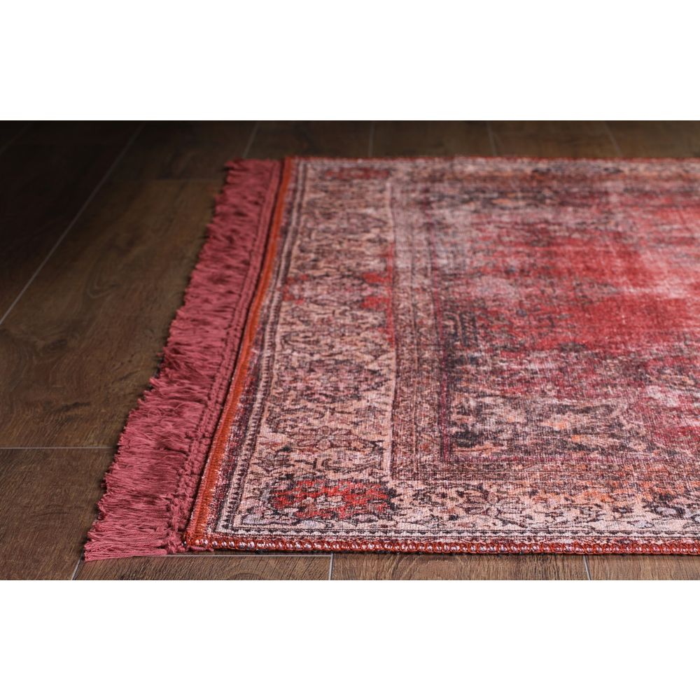 Blues Chenille - Crveni AL 119 Višenamjenski Tepih (75 x 230 cm) slika 7