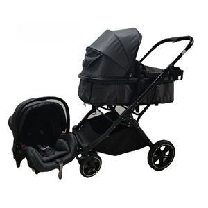 NouNou Kolica za bebe Set 3U1 G-2, Tamno siva