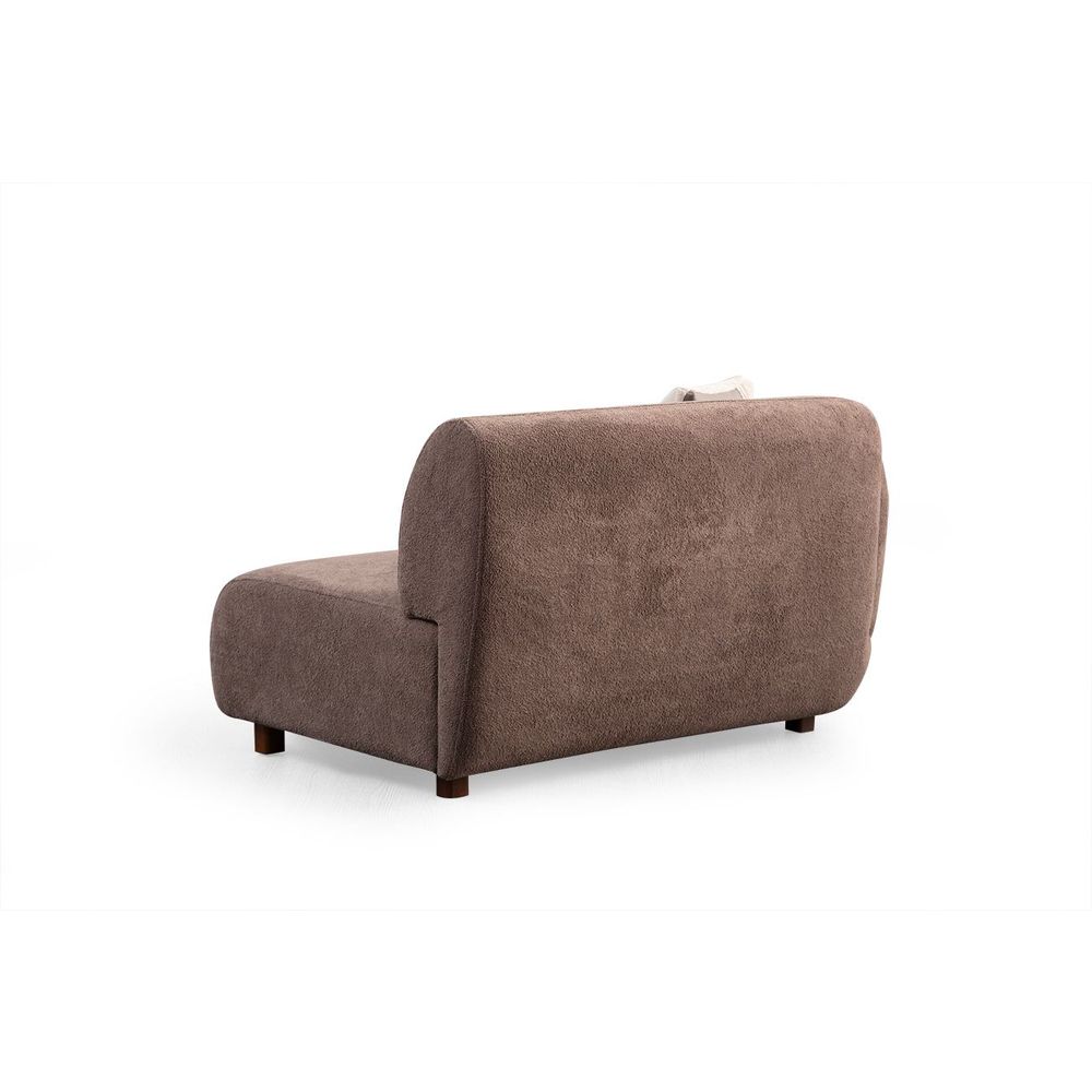 Ugaona sofa Pavia Corner 7 (L1,5+Cx+O1+O1+Chlr) - boje: krem smeđa slika 8