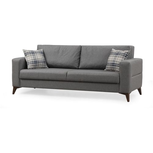 Kristal 3 - Dark Grey Dark Grey 3-Seat Sofa-Bed slika 3