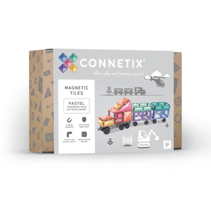 Connetix Magnetne pločice za slaganje Pastel Transport Pack, 50kom