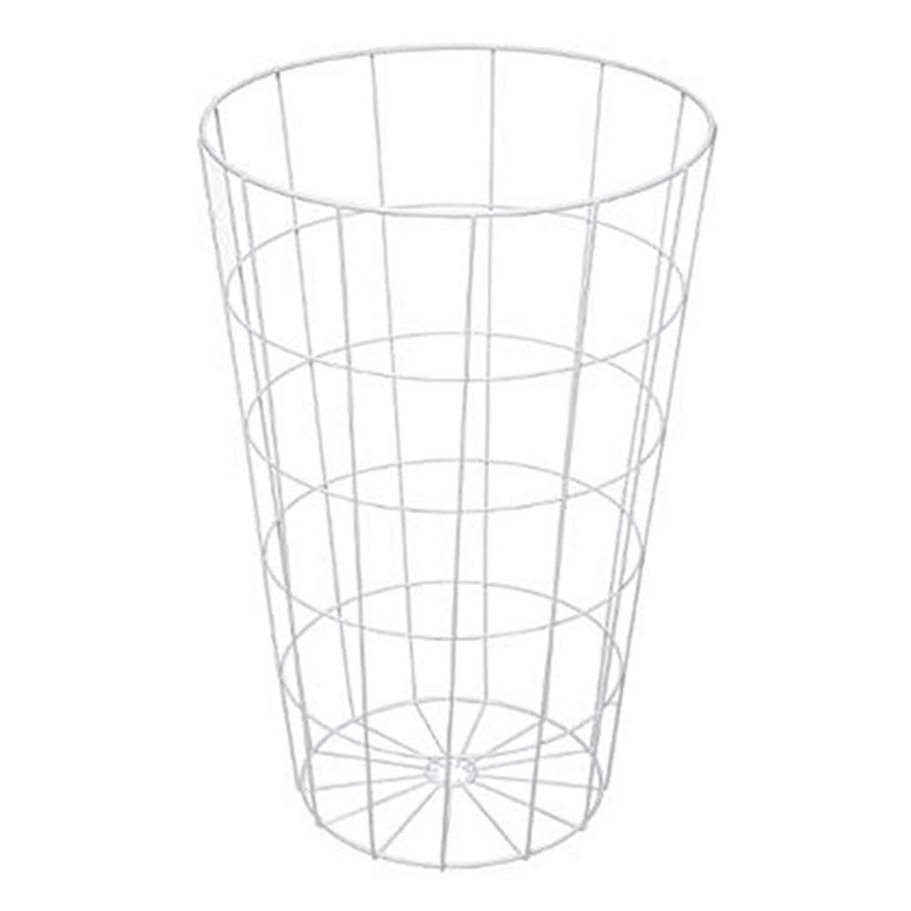 FIVE KOŠARA ZA RUBLJE MODERN 42L METAL BIJELA 38.5x38.5x57cm slika 2