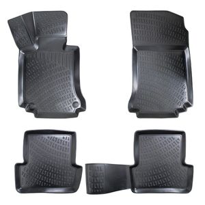 Gumene Patosnice za Mercedes C W204 (2007-2014) - 3D Duboke Rizline