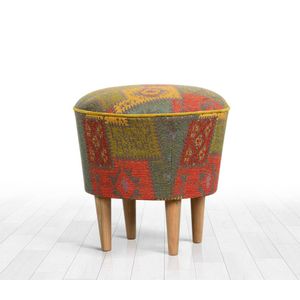 Rug v2 - Multicolor Multicolor Pouffe