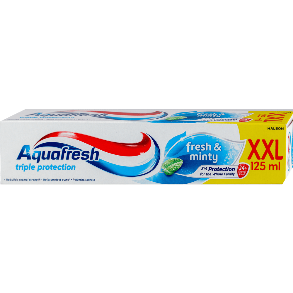Aquafresh pasta za zube Fresh & Minty 125ml slika 1
