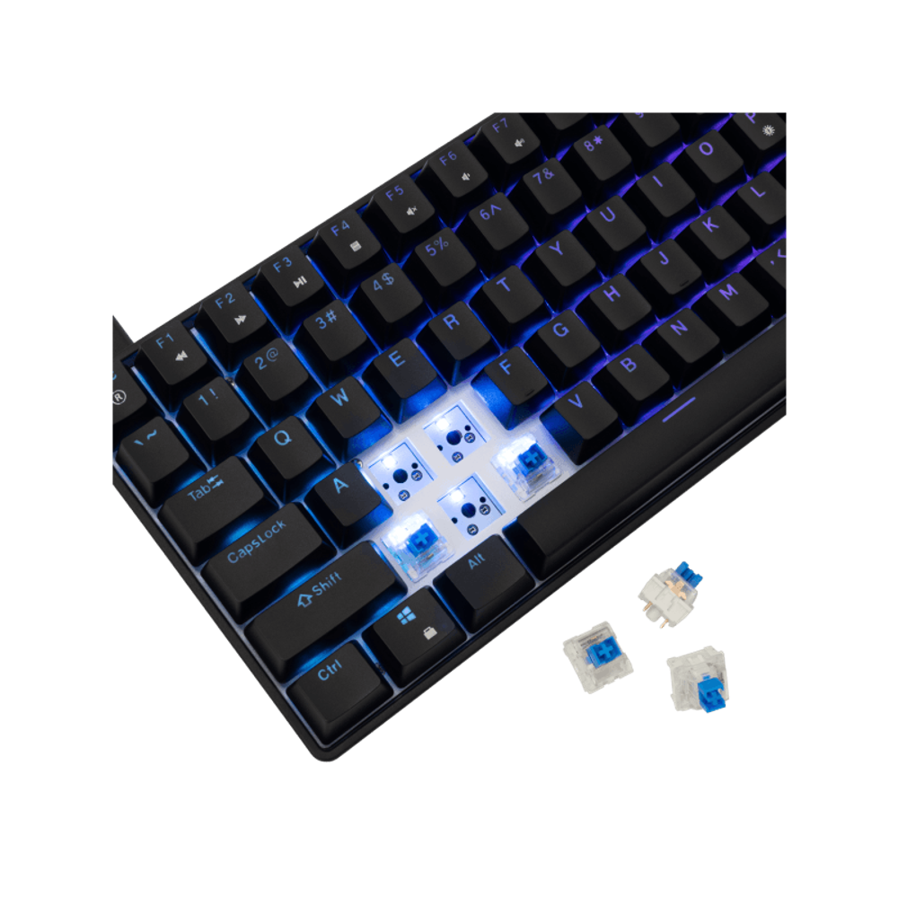 WHITE SHARK Mehanička tastatura GK-005121 HAMACHI / US, plavi prekidači slika 3