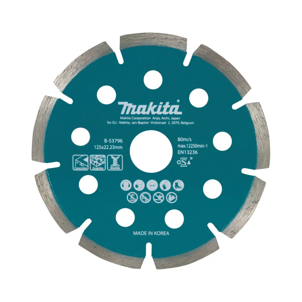 Makita - Dijamantna ploča za granit, beton, mermer 125mm (AC/DC) B-53796 slika 1