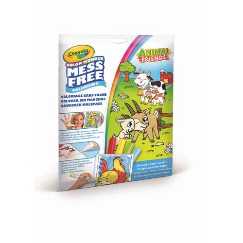 Crayola Bojanka Sa Flomasterima Animal Friends slika 2