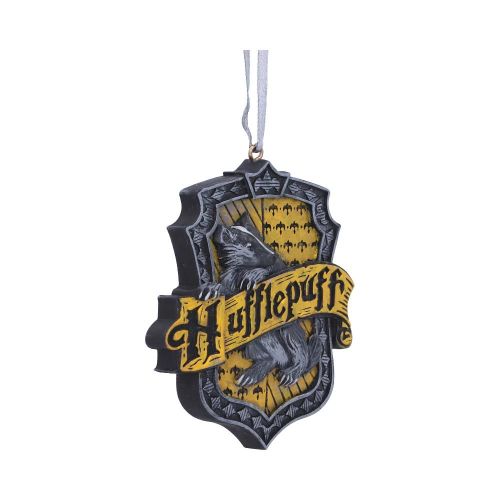 NEMESIS NOW Harry Potter Hufflepuff Grb Viseći Ukras 8 cm slika 4