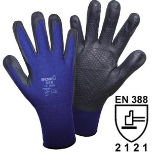 Showa 380 NBR 1163-6 najlon rukavice za rad Veličina (Rukavice): 6, s EN 388 CAT II 1 Par