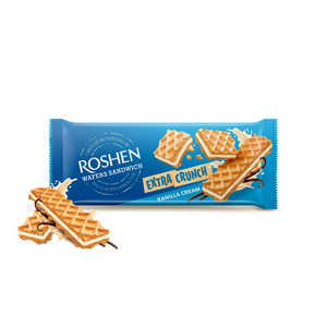 Roshen sandwich crunch vafli vanilija 142g