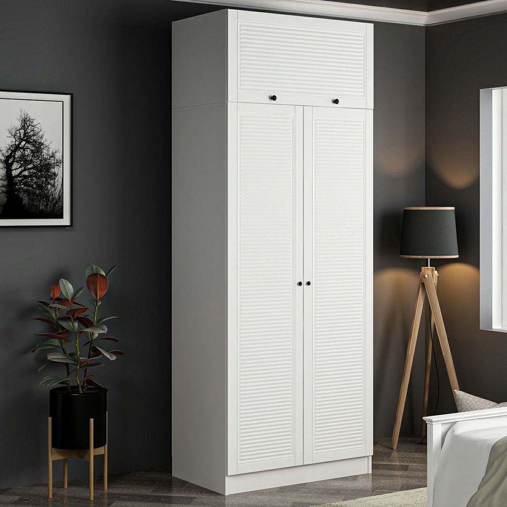Kale White - 2241 Bijela Garderober slika 2