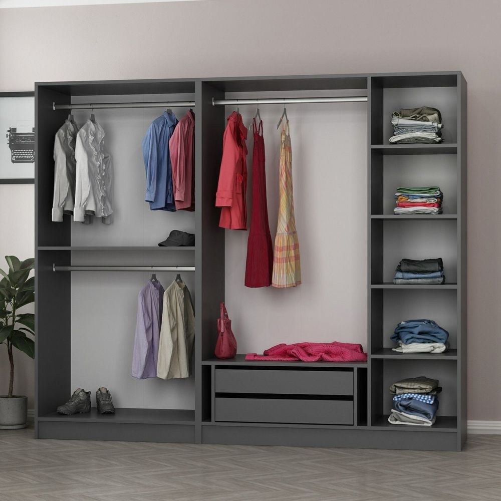 Kale - 4975 Anthracite Ormar slika 6