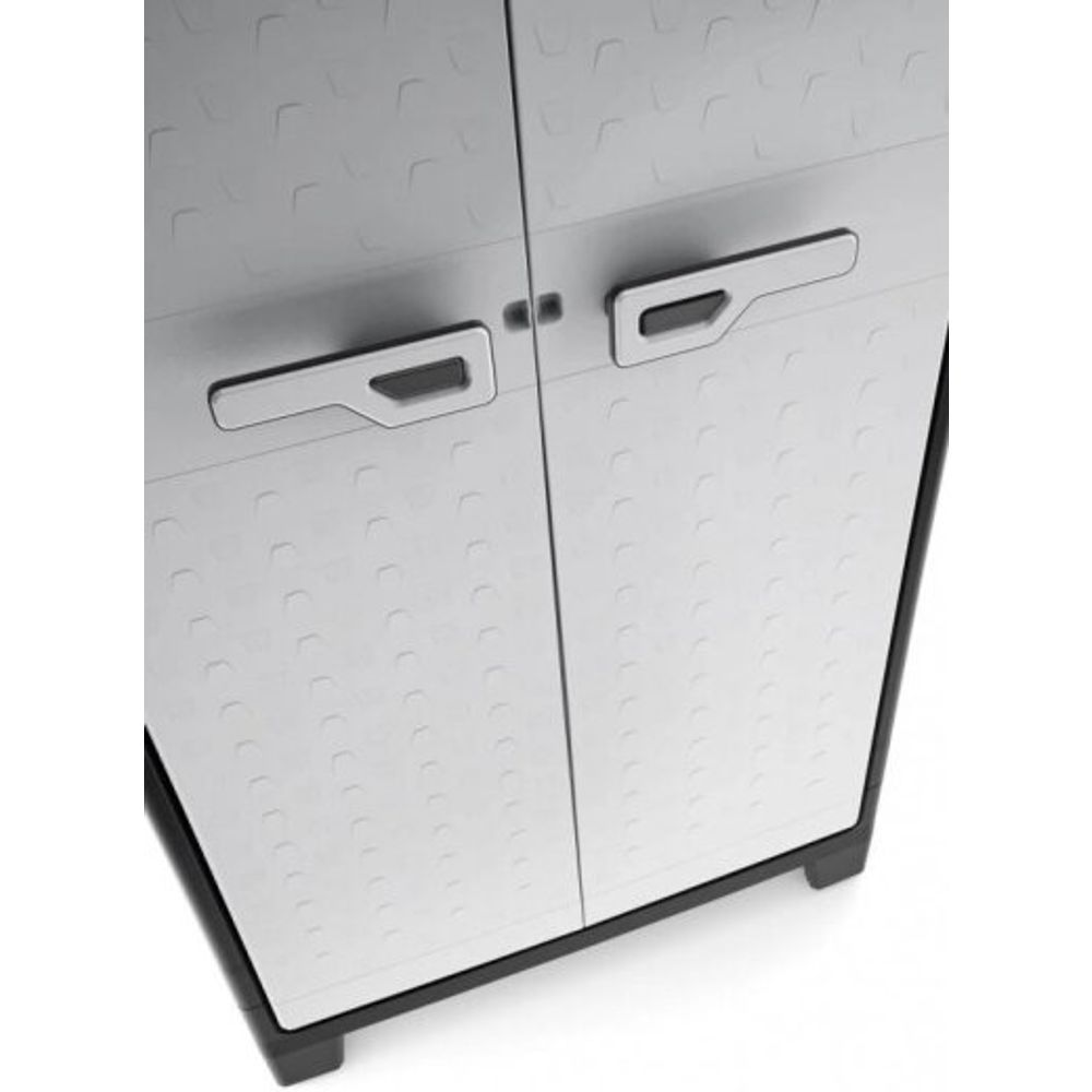 Keter Ormar 80x44x182 sivi PVC TITAN 241042 slika 8