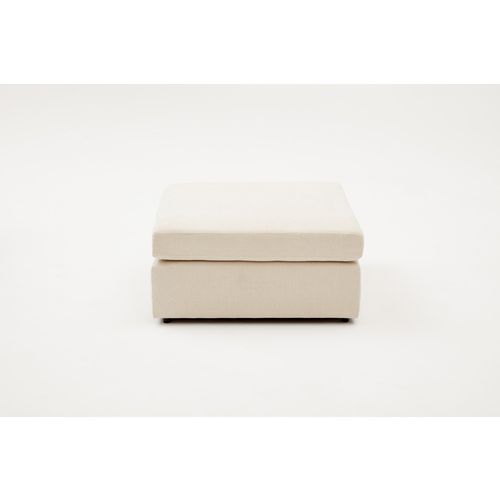 Mottona Pouffe - Cream Cream Pouffe slika 1