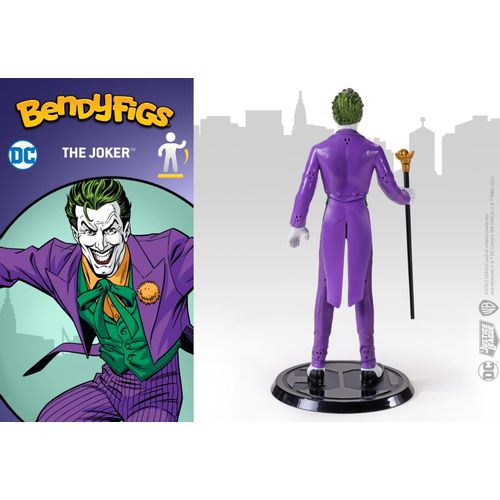 NOBLE COLLECTION - DC - BENDYFIGS - JOKER (STRIPOVI) slika 6