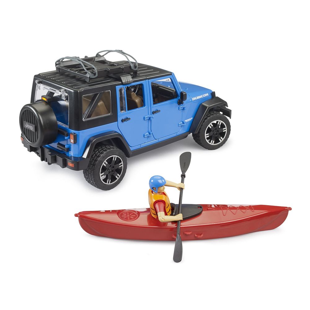 Bruder Jeep Wrangler Rubicon Unlimited 2529 sa kajakom i kajakašem slika 4