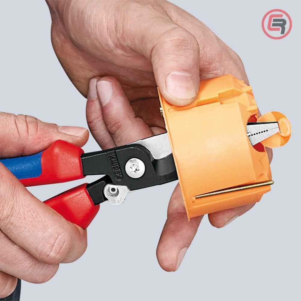 Knipex Kliješta Elektroinstalacijska Multifunkcionalna 200 mm Sa Kočnicom – 13 92 200 slika 8