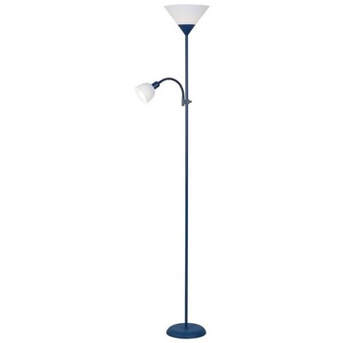 Rabalux Action Podna lampa sa čitačem,H180cm,bela/plavo slika 2