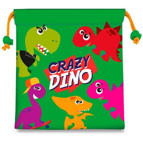 Crazy Dino vrećica za užinu slika 1