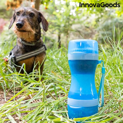 InnovaGoods Pettap  boca sa spremnikom za vodu i hranu za kućne ljubimce 2u1 Pettap slika 1