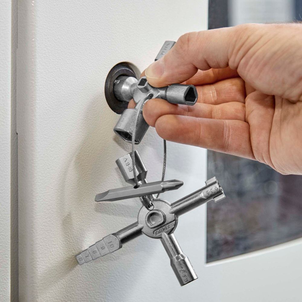 Knipex Ključ Kombinovani Za Ormare TwinKey - 00 11 01 slika 9
