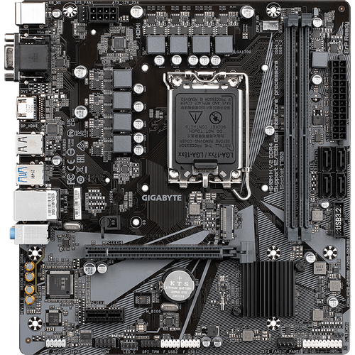 GIGABYTE Mainboard Desktop H610M H V2 DDR4 (LGA1700, 2xDDR4, 1xD-Sub, 1xHDMI, GLAN, 1xPCI Express x16 4.0, 1xPCI Express x16 3.0, 1xM.2, 4xSATAIII, 4xUSB3.2 Gen1, 8xUSB2.0/1.1) mATX slika 2