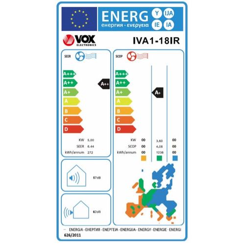 VOX IVA1-18IR klima uređaj slika 8