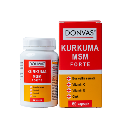 KURKUMA MSM forte DONVAS®, 60 kapsula  slika 1